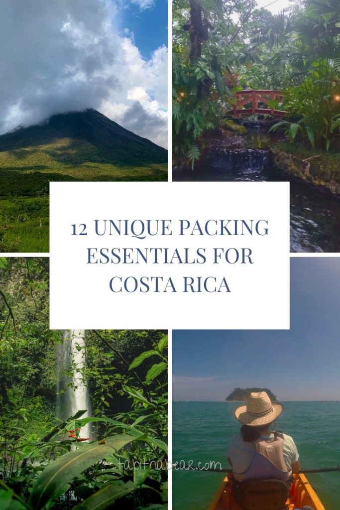 12 unique packing essentials for costa rica